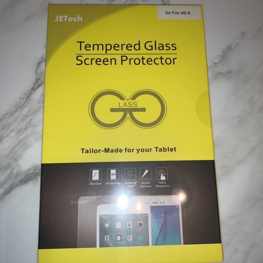 1 BN Tempered Glass Screen Protector Fire HD 8